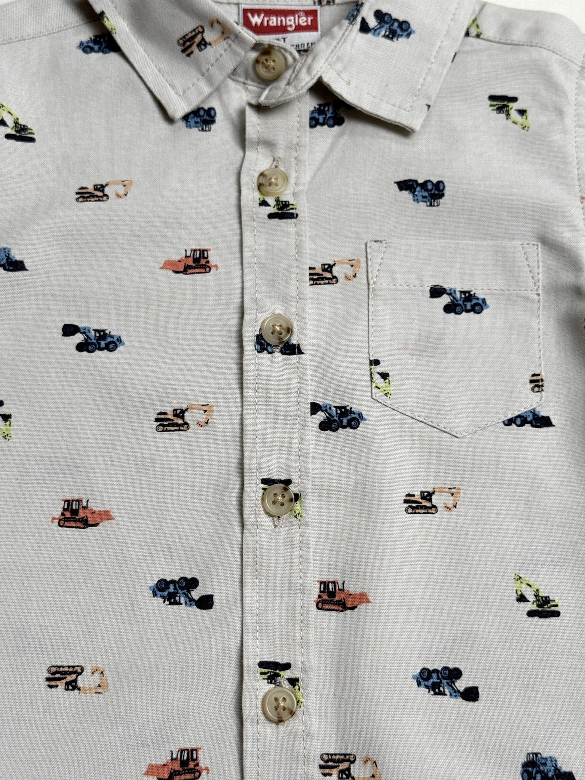 Toddler Boy's Half Sleeve Cotton Shirt | Relaxed Fit