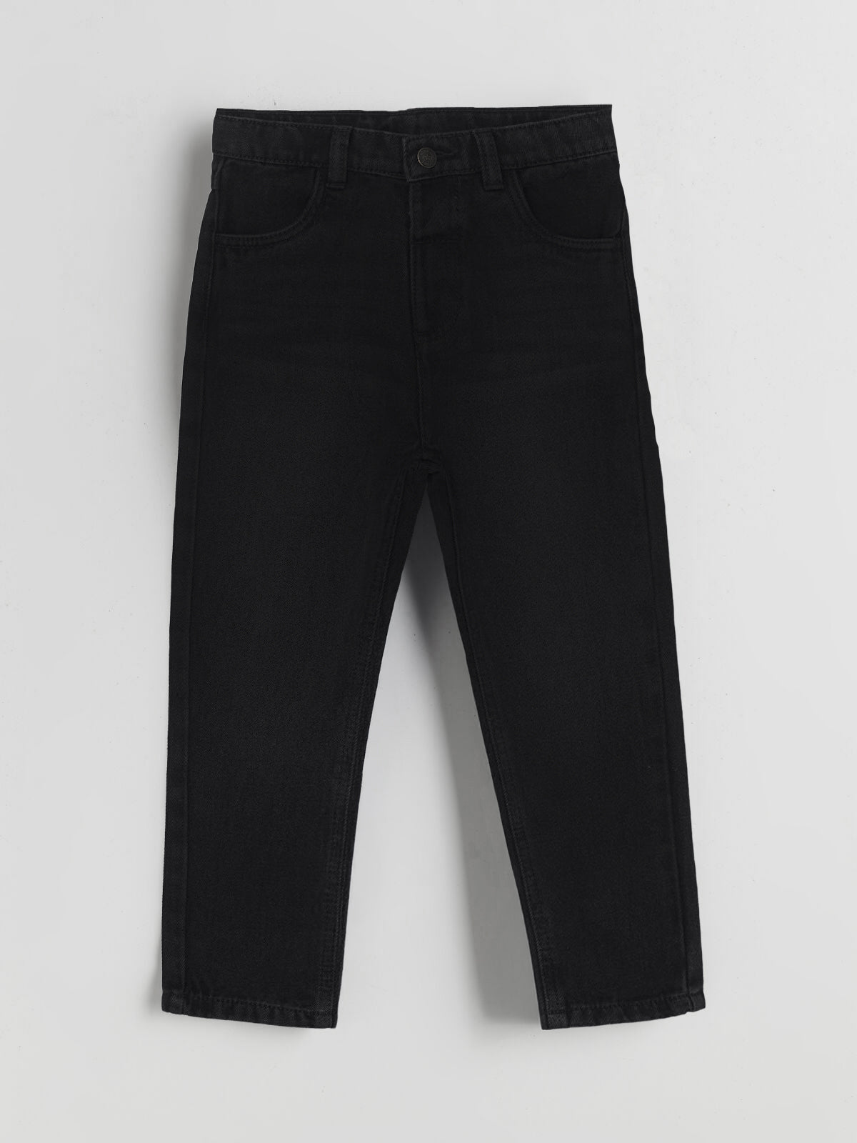 Toddler Boys' Black Denim Jeans