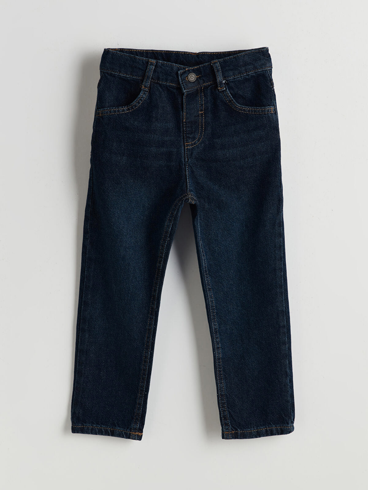 Toddler Boys' Dark Wash Classic Denim Jeans