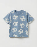 Toddler Cotton T-shirt | Soccer Print