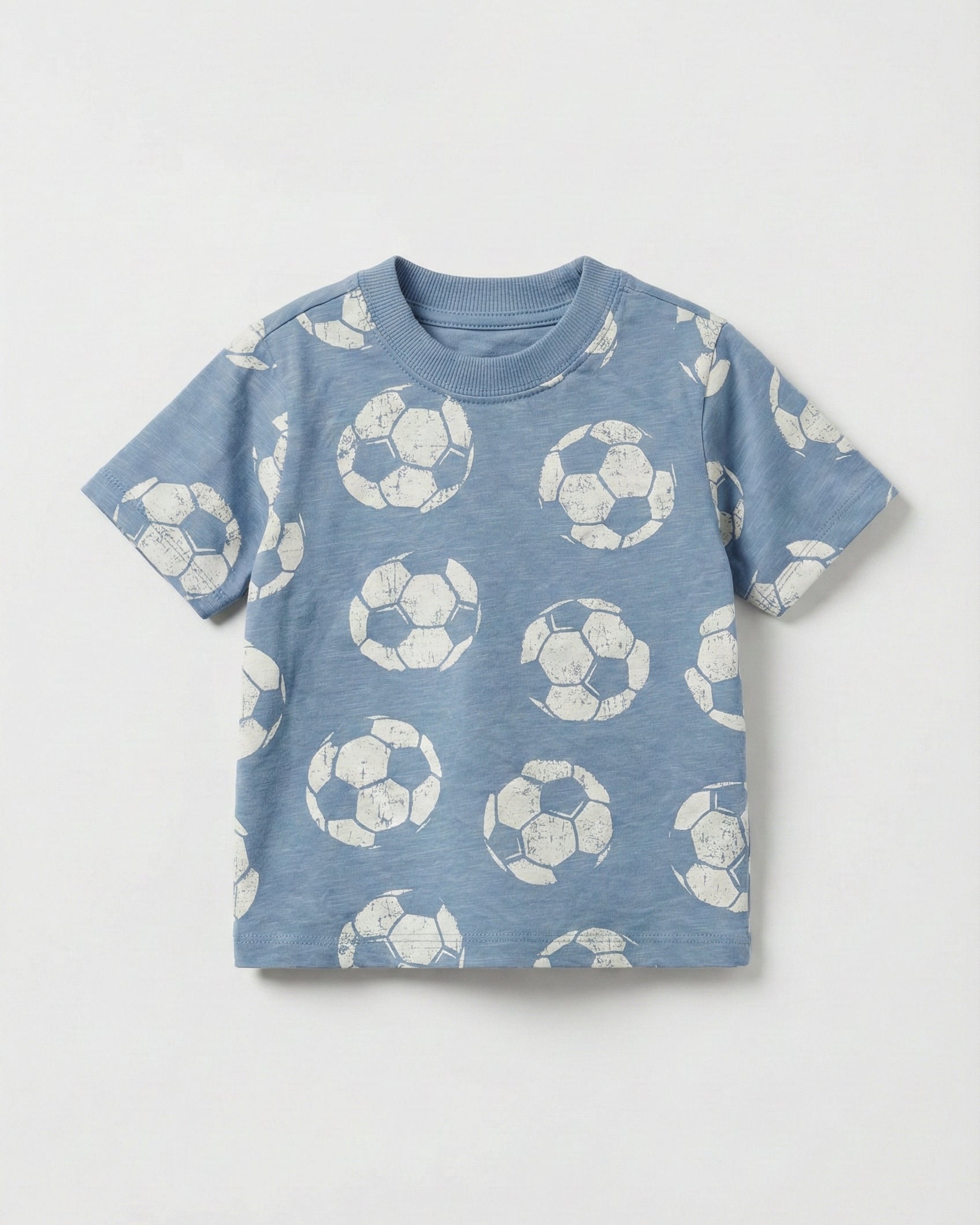 Toddler Cotton T-shirt | Soccer Print