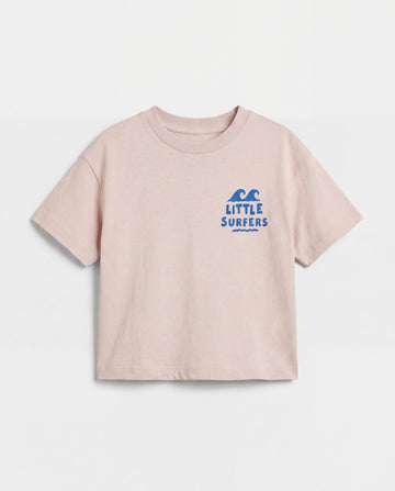 Toddler "Little Surfers" Graphic Drop Shoulder T-Shirt