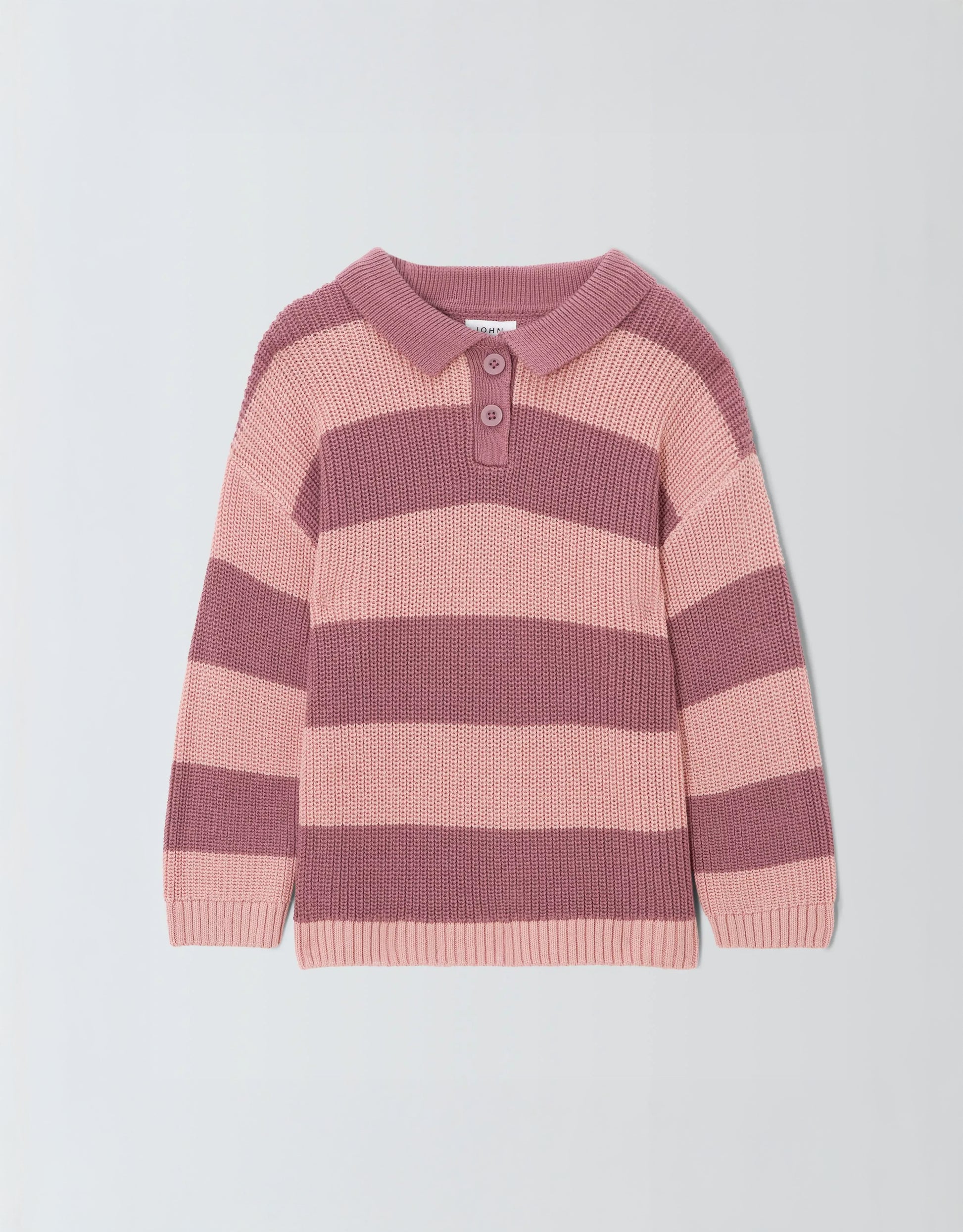 Unisex Kid's Striped Knit Pullover Jumper