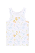 Pack of 2 Cotton Fabric Kid's Tank Tops