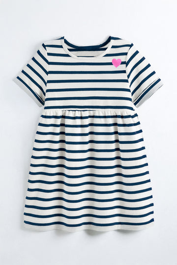 Baby Girl Striped Cotton Dress