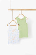 Pack of 2 Cotton Fabric Kid's Tank Tops