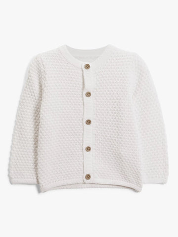 Baby Cardigan | Snow White, Knitwear