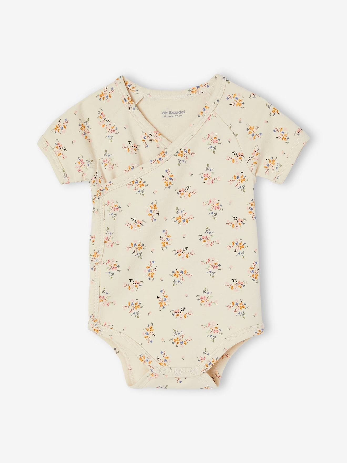 Baby Bodysuit| Side parted,Cotton