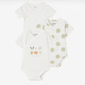 Baby Bodysuit| Side parted,Cotton