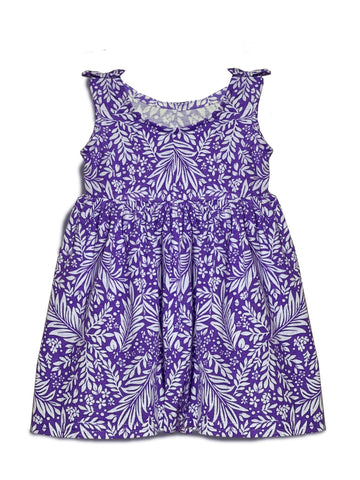 Baby Girl Dress|100% cotton,Purple