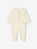 Baby Romper| Cotton| Snap Button| Cream