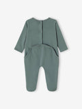 Baby Romper| Cotton| Snap Button| Green