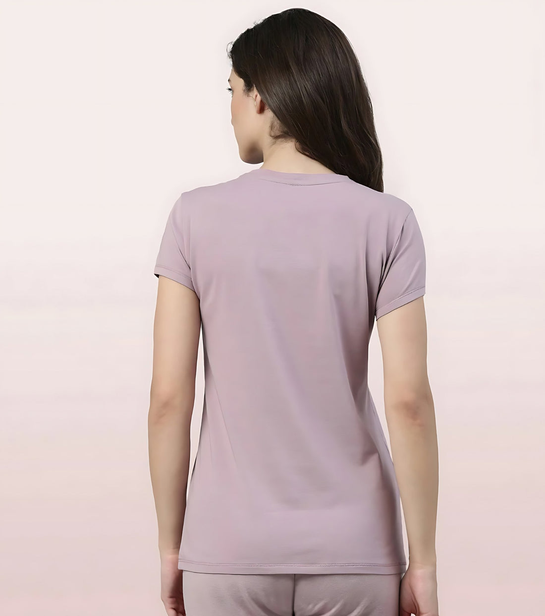 Basic Ladies T - shirt - Lilac|Cotton