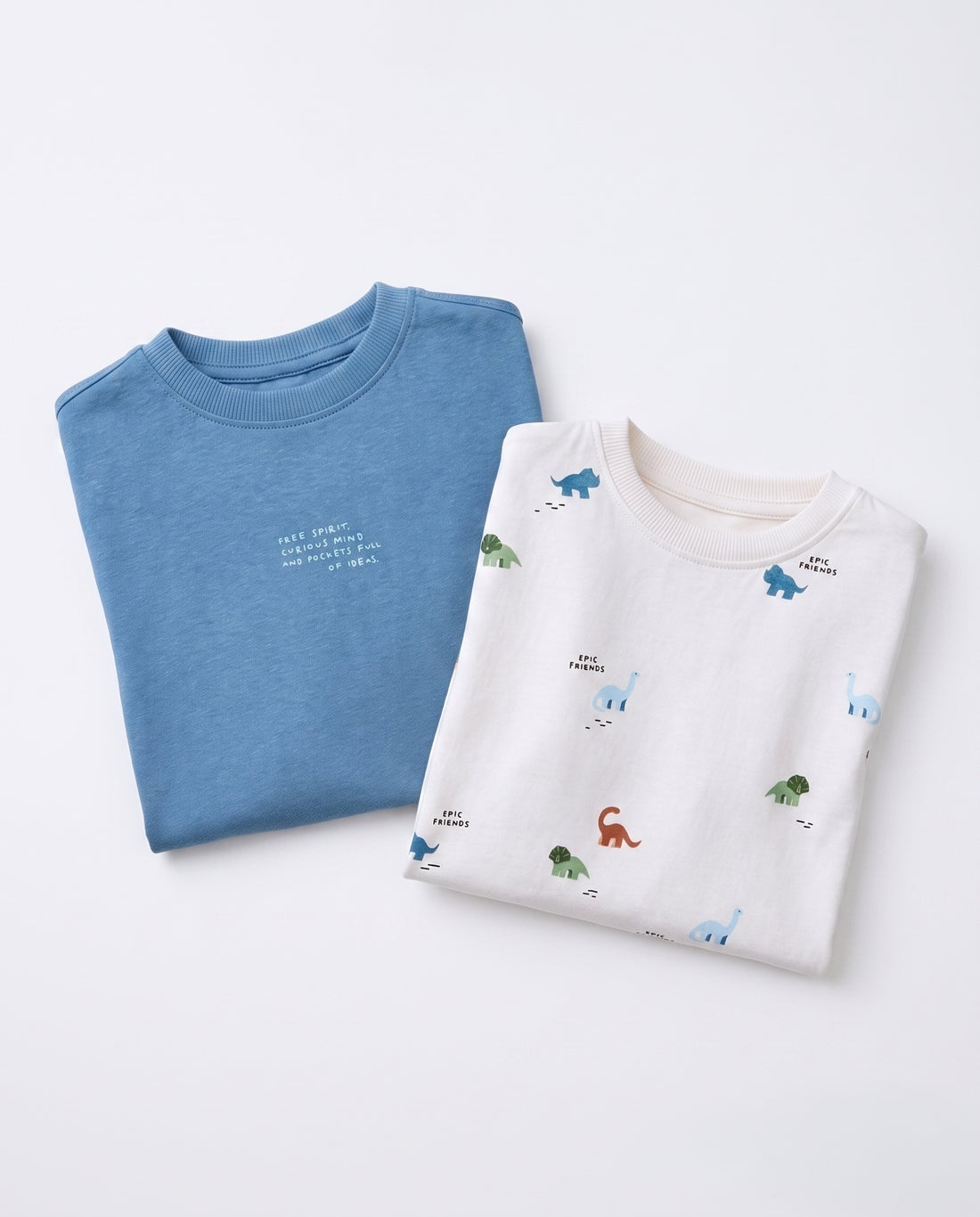Toddler 2-Pack Cotton Basic T-Shirts