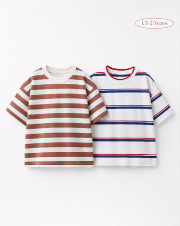 Boys' 2-Pack Classic Striped T-Shirt Set