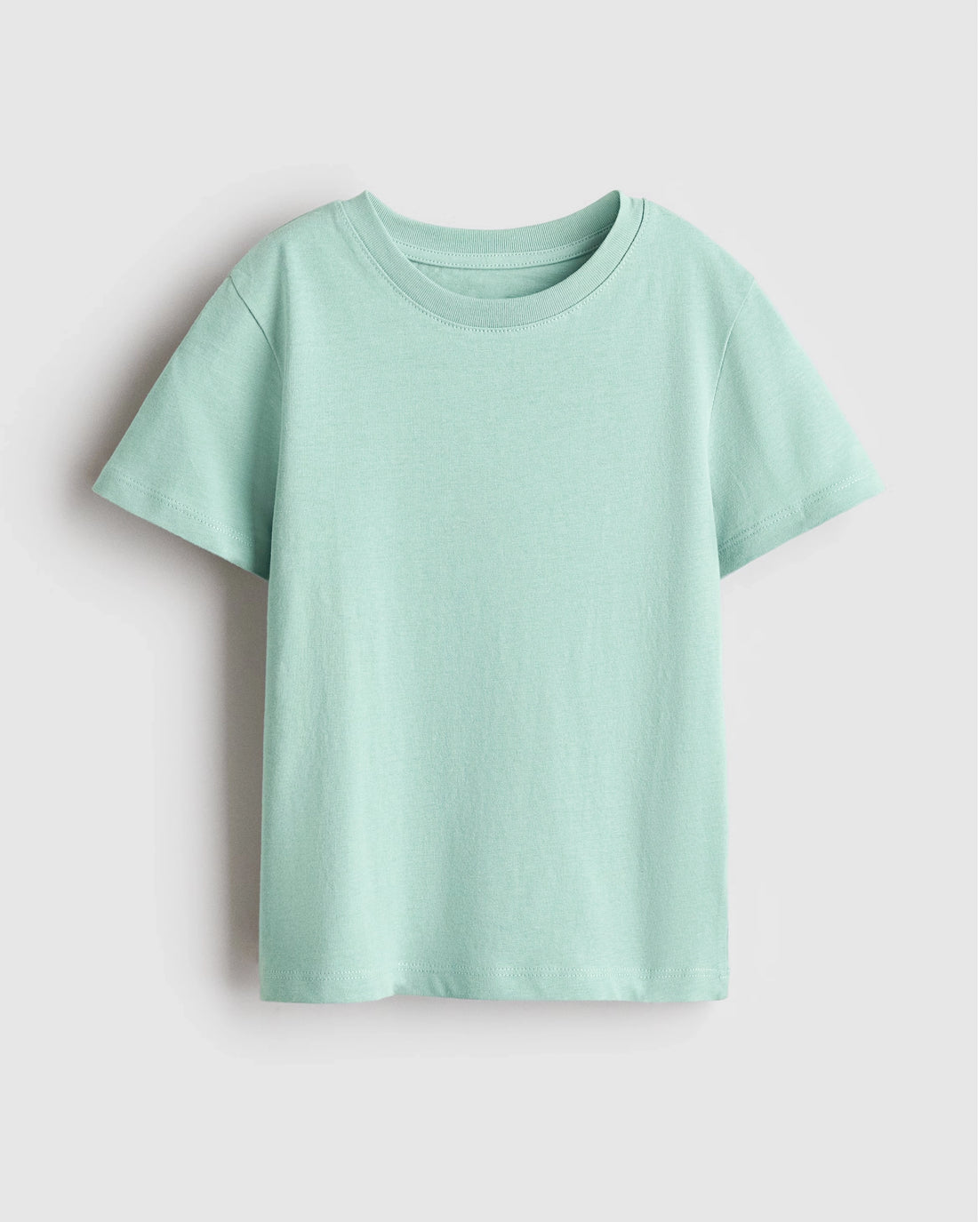 boys regular fit cotton tshirt mint colour