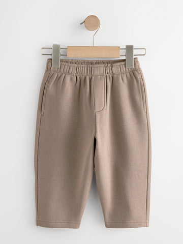 Toddler Solid Fleece Trouser - Brown