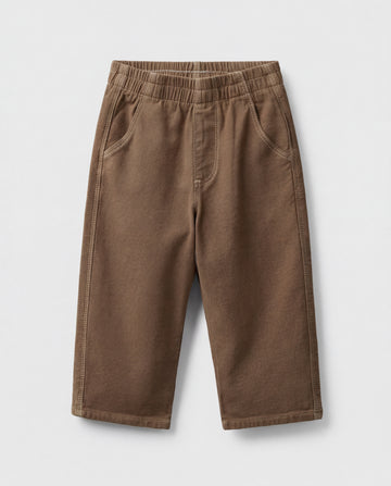 Toddler Top Stitched Elasticated Baggy Pant