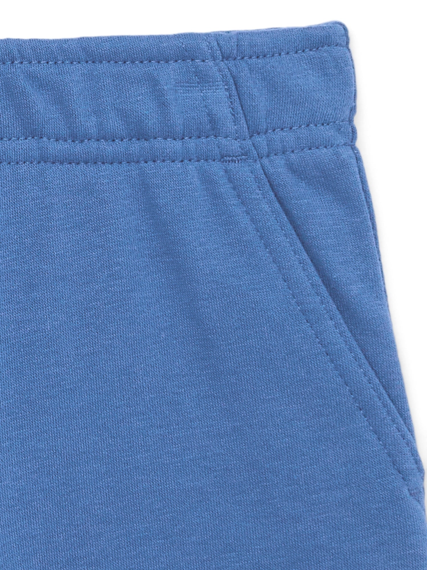 Toddler Boy's Terry Fabric Short Pant | Cotton, Blue
