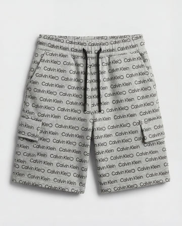 French Terry Non-Functional Cargo Short - Grey
