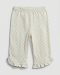 Girls Soft Cotton 3/4 Leggings polka print