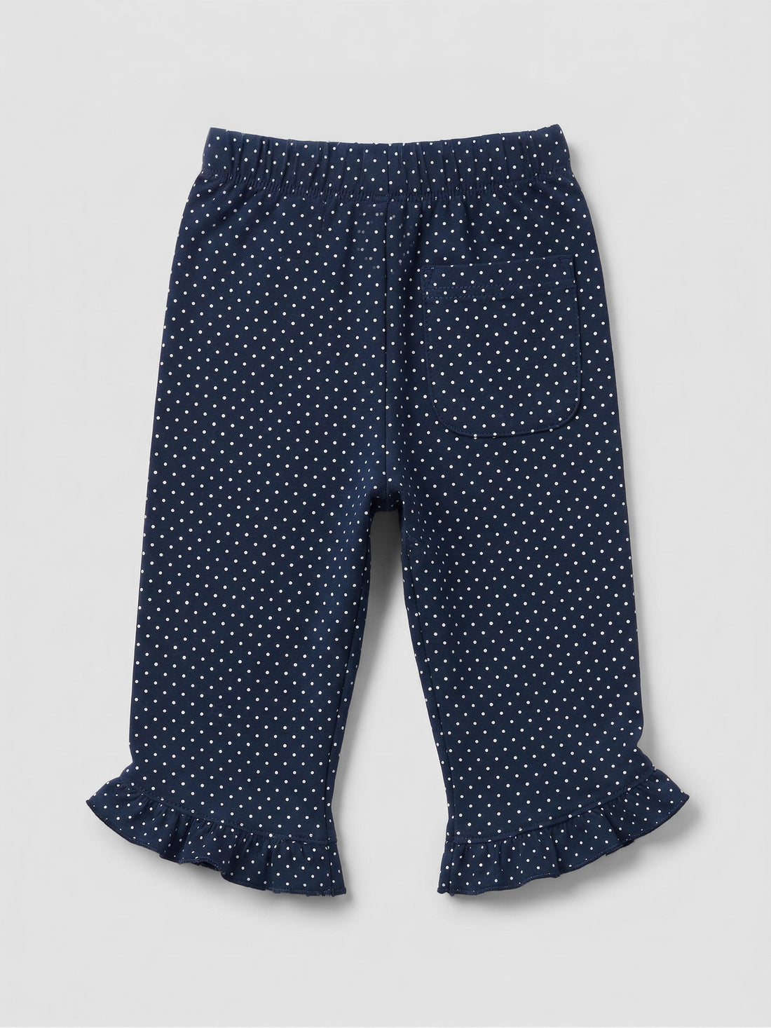 girls soft cotton polka dot leggings