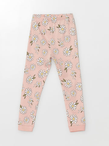 Baby Girl's Cotton Fabric Leggings | Floral Prints