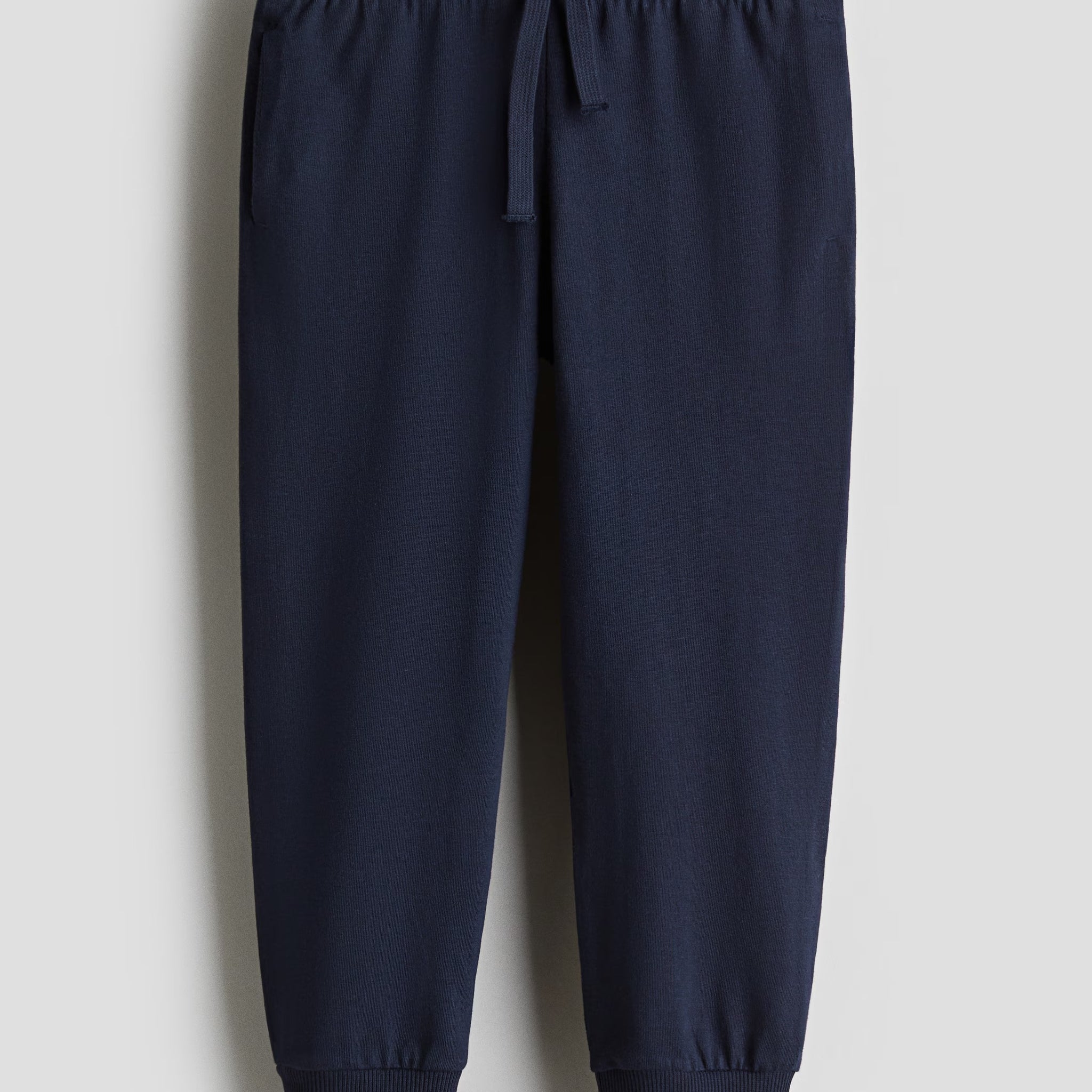 Boy's Cotton Fabric Joggers | Dark Navy