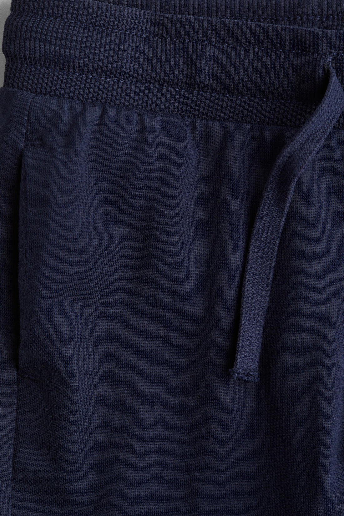 Boy's Cotton Fabric Joggers | Dark Navy