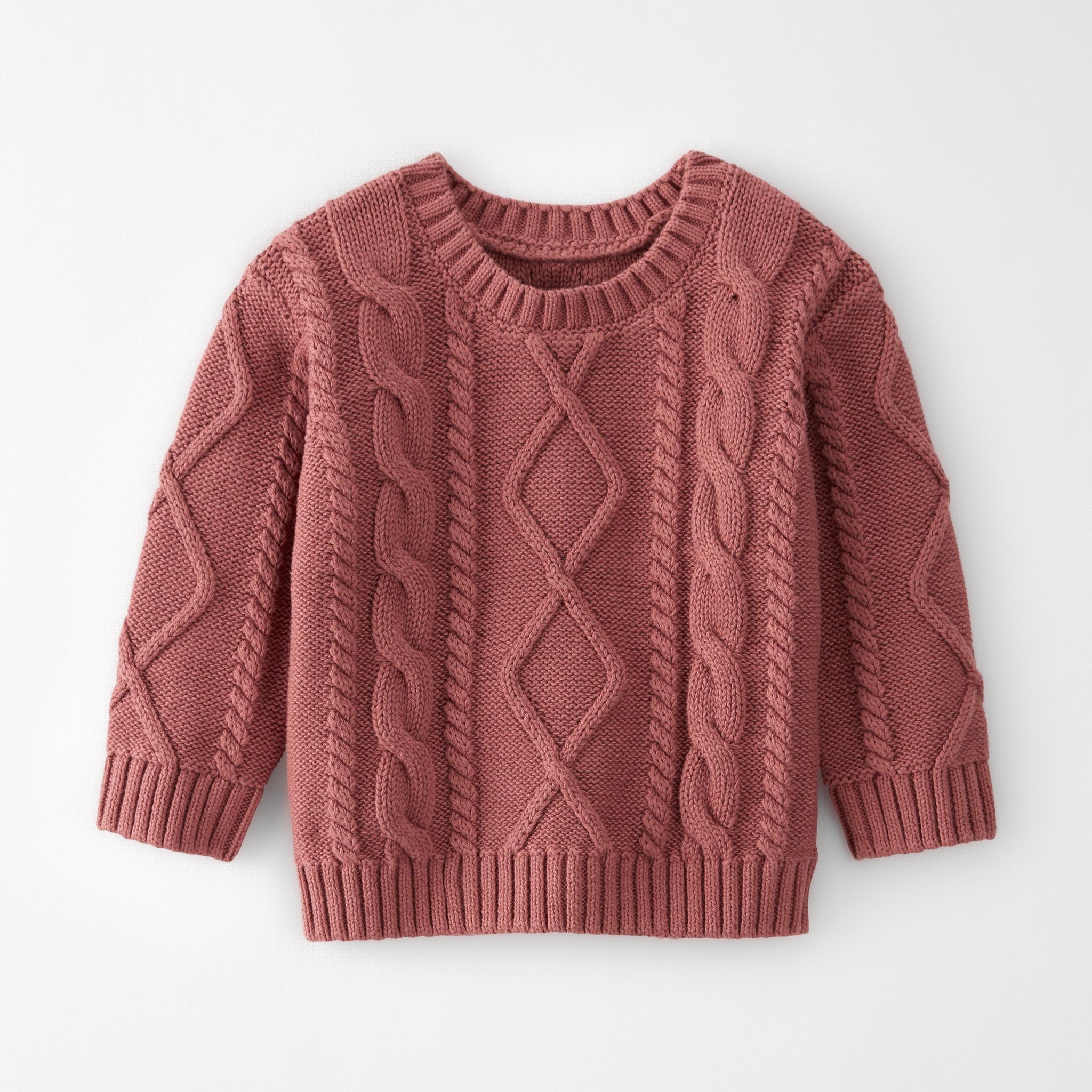 Kids Classic Cable Knit Jumper