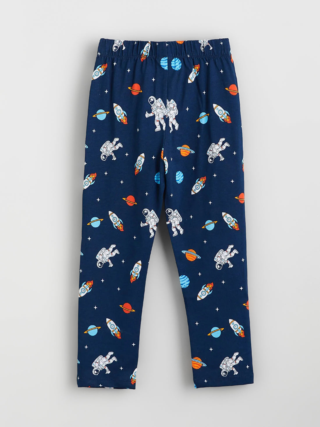 Kid's Space Exploration Print Cotton Trouser