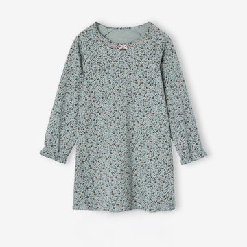 Girl's Long Outfit | Cotton, Full Sleeve, Floral Print