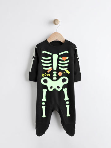 Baby Romper Skeleton Theme