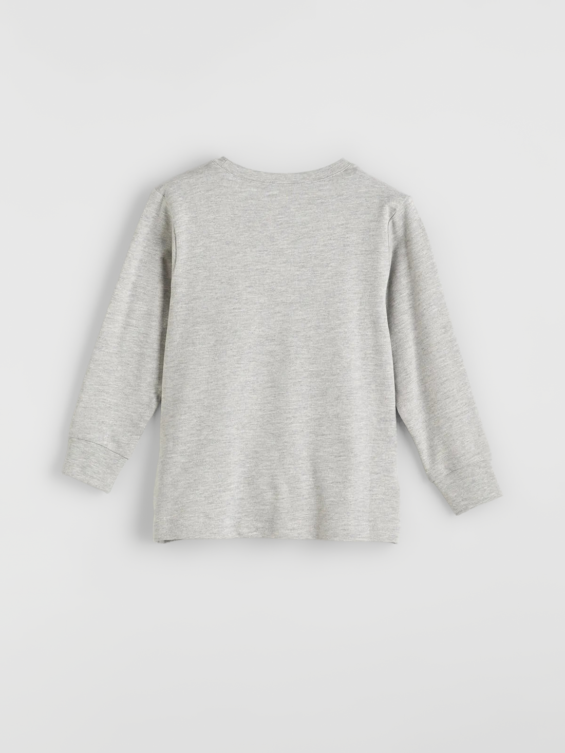 Boys’ Light Grey Terry Fabric Sweatshirt