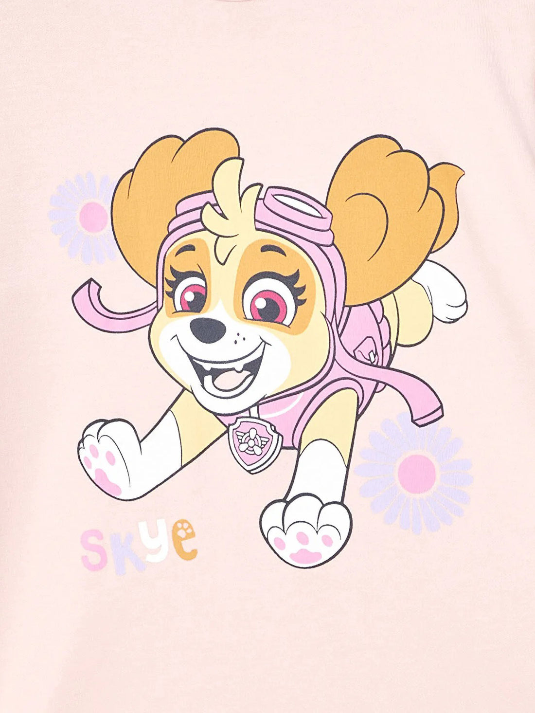 Toddler Girl's Paw Patrol Print Long Sleeve T-shirt