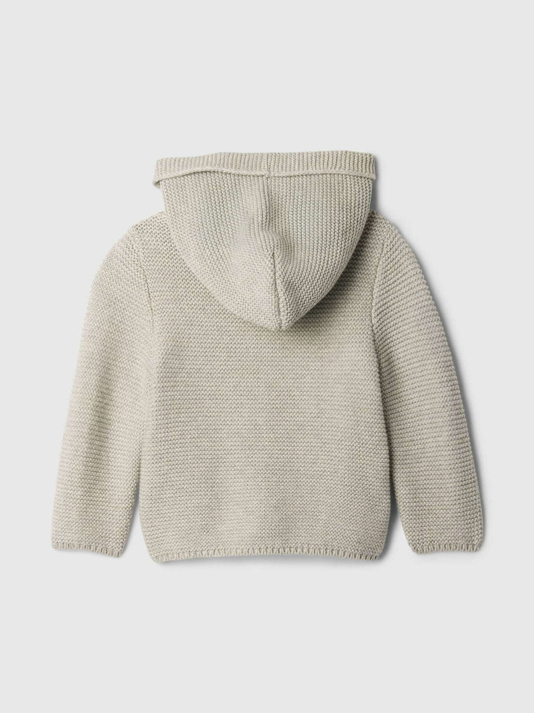 Baby Knitted Hoodie Cardigan | Soft Beige