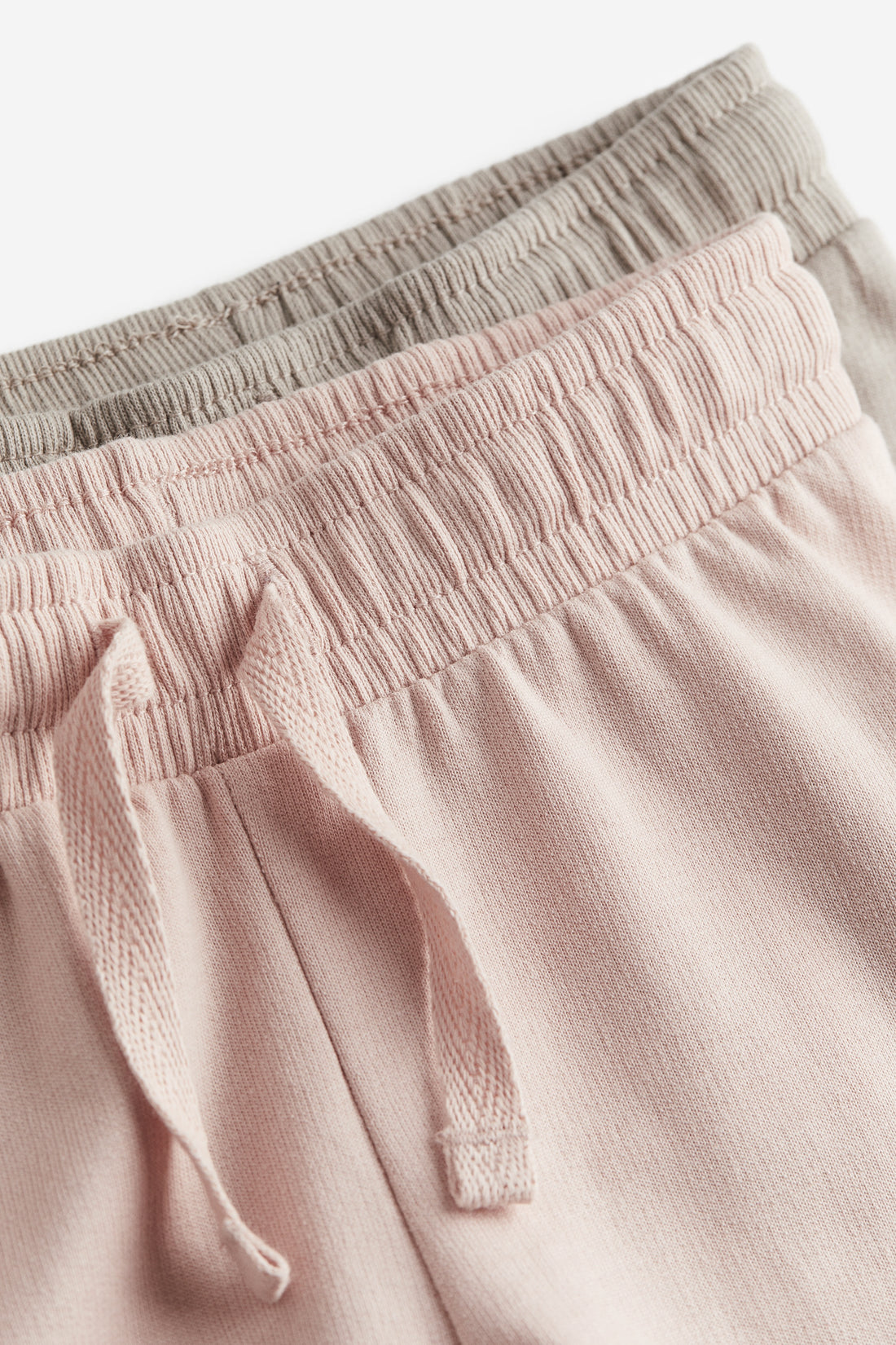 Toddler Light Pink Cotton Jogger Sweatpant