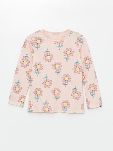 Baby Girl's Long Sleeve T-shirt | Cotton