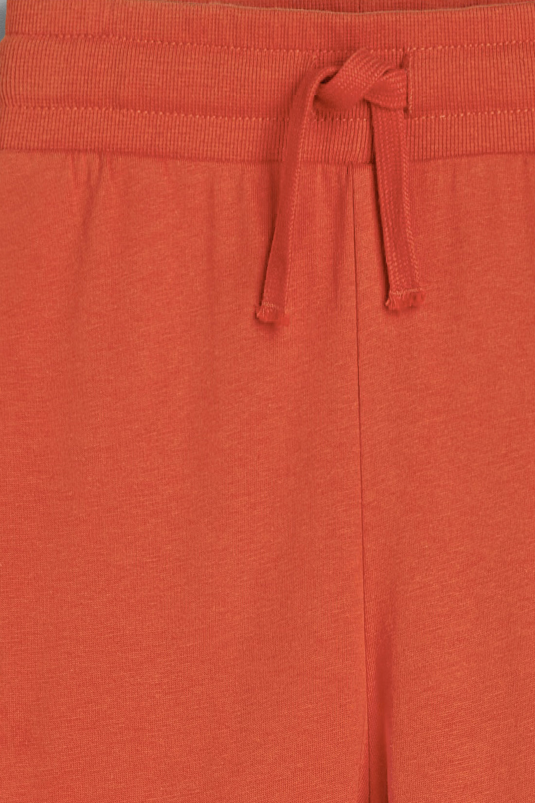 Boy's Cotton Fabric Joggers | Orange