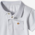 Pack of 3 Baby Bodysuit with Polo Shirt Collar