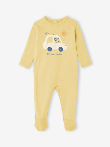 Pure Cotton Baby Romper | Mustard Yellow