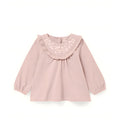 Ruffled Collar Girl’s Top