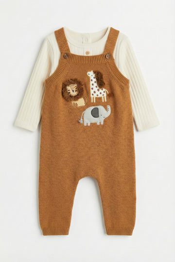Safari Themed Romper Set