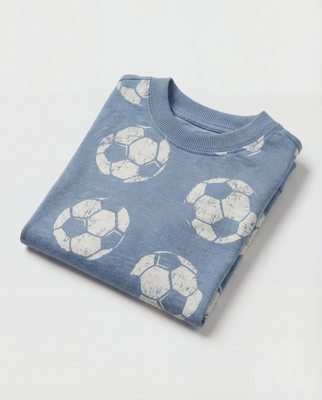 Toddler Cotton T-shirt | Soccer Print