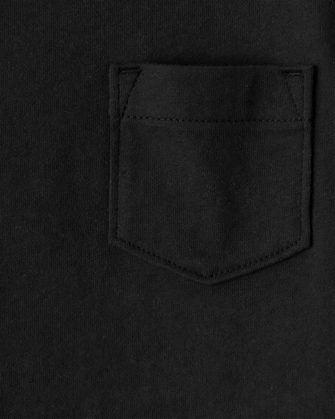 Kid's Solid Cotton T-Shirt — Black