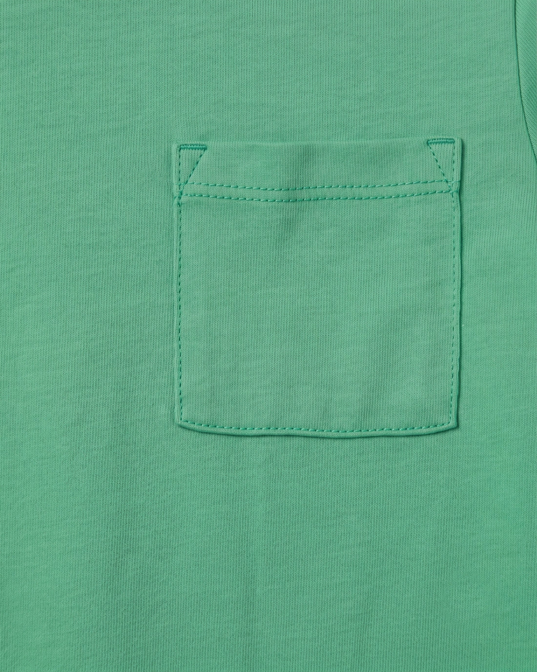 Kid's Solid Cotton T-Shirt — Warm Green