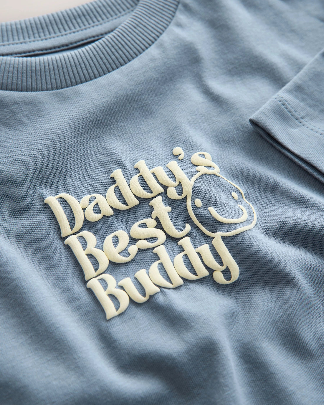 Boy's Two-Piece Set — T-Shirt & Distressed Denim Jeans