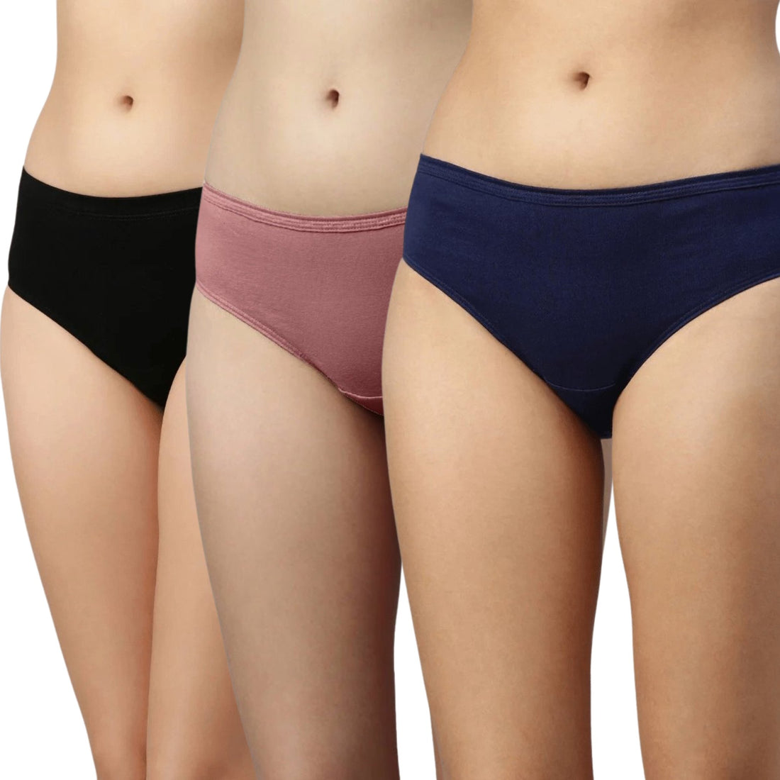 Women's Panty|Pack of 3/5|Solid Color