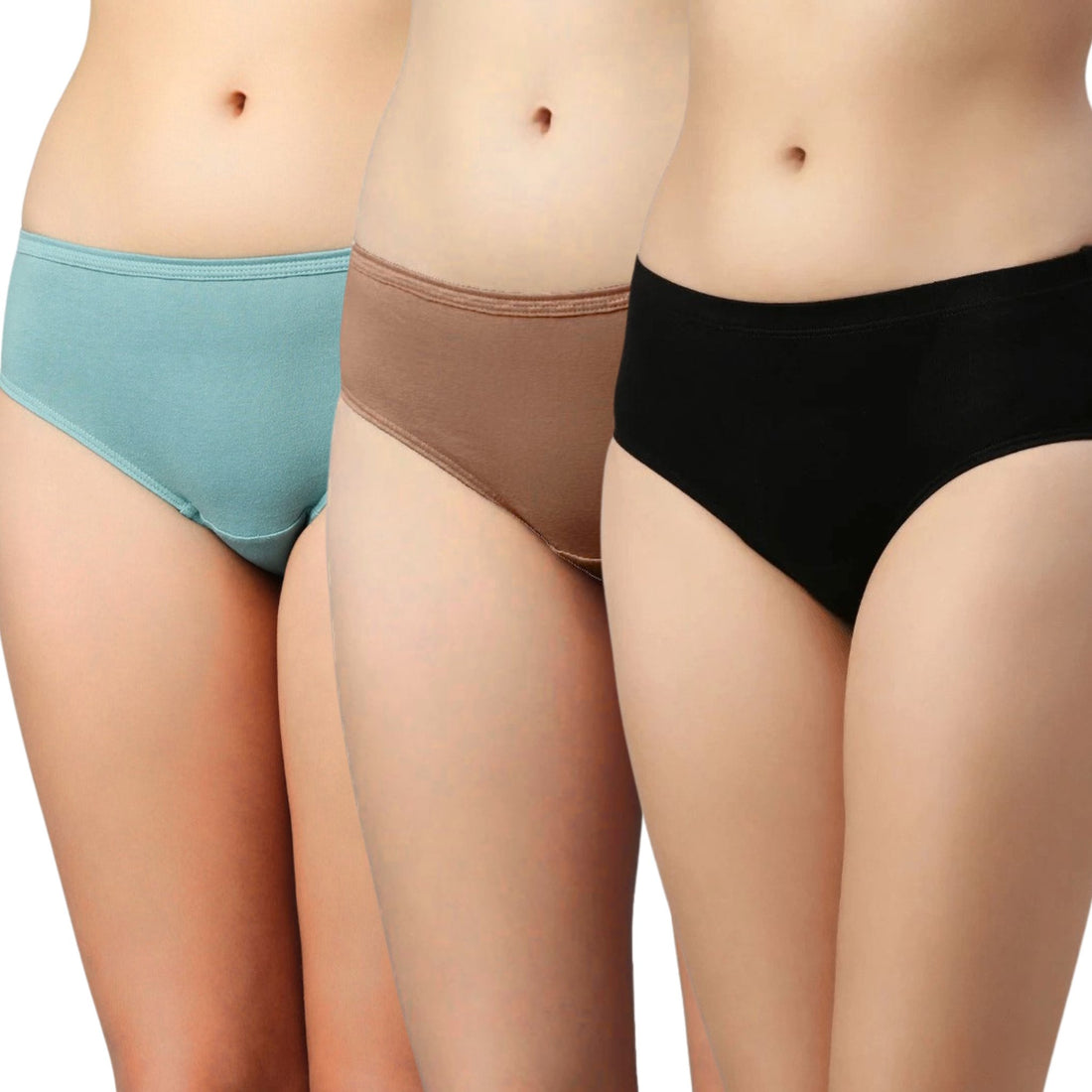 Women's Panty|Pack of 3/5|Solid Color