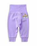 Folded waist Infant leggings Ptex